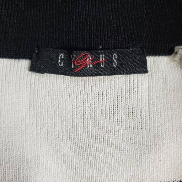 Gypsies & Generation Women’s Small Black White Striped Off-Shoulder Sweater - Picture 5 of 7